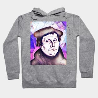 Martin Luther Pink Portrait | Martin Luther Artwork 8 Hoodie